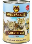 Wolfsblut Hunde-Nassfutter Cold River Puppy Forelle mit S&uuml;&szlig;kartoffeln 395 g