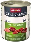 Gran Carno Hunde-Nassfutter Original Adult mit Rind und Entenherzen 800 g