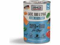 Mac's Hunde-Nassfutter Lachs und Spinat 400 g