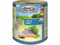 Mac's Hunde-Nassfutter Lachs und Spinat 800 g
