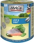 Mac's Hunde-Nassfutter Lachs und Spinat 800 g