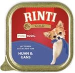 Rinti Hunde-Nassfutter Gold Mini Huhn und Gans 100 g