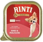 Rinti Hunde-Nassfutter Gold Mini Rind und Perlhuhn 100 g