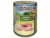 Mac's Hunde-Nassfutter Kaninchen und Gemüse 400 g