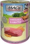 Mac's Hunde-Nassfutter Kopffleisch und Karotte 400 g