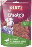 Rinti Hunde-Natursnacks Chicko Plus Gem&uuml;setaler mit Ente 80 g