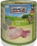 Mac's Hunde-Nassfutter H&uuml;hnchen und Lamm 800 g