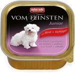 Vom Feinsten Hunde-Nassfutter Junior mit Rind und Gefl&uuml;gel 150 g