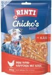 Rinti Hunde-Natursnacks Chicko Mini Huhn-H&auml;ppchen mit K&auml;se 80 g