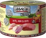 Mac's Katzen-Nassfutter Kitten Pute Rind und Ente 200 g