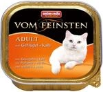Vom Feinsten Katzen-Nassfutter Adult Gefl&uuml;gel und Kalb 100 g