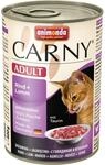 Carny Katzen-Nassfutter Adult Rind und Lamm 400 g