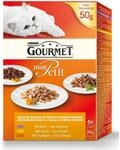 Gourmet Katzen-Nassfutter Mon Petit mit Gefl&uuml;gel 6 x 50 g
