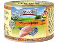 Mac's Katzen-Nassfutter Pute und Heidelbeeren 200 g