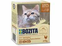 Bozita Katzen-Nassfutter Häppchen in Gelee Huhn 370 g