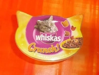 Whiskas Katzen-Erg&auml;nzungsfutter Crunch Huhn Truthahn & Ente 100 g, Grundpreis: