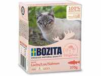 Bozita Katzen-Nassfutter Häppchen in Soße Lachs 370 g