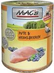 Mac's Katzen-Nassfutter Pute und Heidelbeeren 400 g