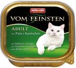 Vom Feinsten Katzen-Nassfutter Adult Pute und Kaninchen 100 g