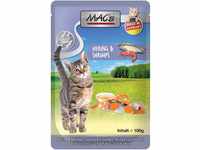 Mac's Katzen-Nassfutter Hering und Shrimps 100 g