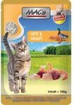 Mac's Katzen-Nassfutter Ente und Shrimps 100 g