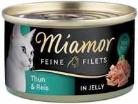 Miamor feine Filets Thunfisch und Reis in Jelly 100 g