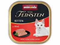 Vom Feinsten Katzen-Nassfutter Kitten Rind 100 g