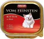 Vom Feinsten Katzen-Nassfutter Kitten Rind 100 g