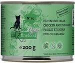 catz finefood Katzen-Nassfutter Classic Huhn & Fasan 200 g