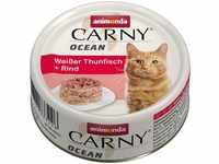Carny Katzen-Nassfutter Ocean Thunfisch und Rind 80 g