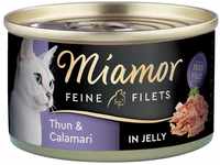 Miamor feine Filets Thunfisch und Calamari in Jelly 100 g