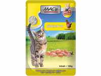 Mac's Katzen-Nassfutter Hühnchen Pur Kräuter 100 g