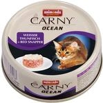 Carny Katzen-Nassfutter Ocean Thunfisch und Red Snapper 80 g
