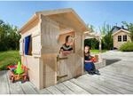 Weka Spielhaus Drachenh&ouml;hle Tabaluga Natur 154 cm x 284 cm x 153 cm