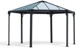 Canopia Gartenpavillon Monaco 3.9 x 4.5 Anthrazit