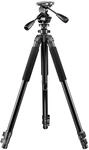 Walimex Pro Ft-665T Stativ Bis 12Kg Kamerastativ 3D-Neiger 185Cm Dreibeinstativ