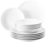 Seltmann Weiden Compact Wei&szlig; Tafelservice 12-teilig
