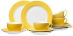Ritzenhoff & Breker Doppio Kaffeeservice 12-teilig Gelb
