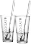 Ritzenhoff & Breker Lena Latte Macchiato Gl&auml;ser mit L&ouml;ffel 350 ml 2er Set