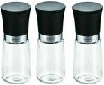 R&Ouml;SLE Gew&uuml;rzm&uuml;hlen Set 3 Teilig Schwarz 13076