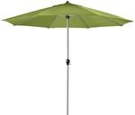 Doppler Marktschirm Active &Oslash; 376 cm Gr&uuml;n mit Kurbelmechanik