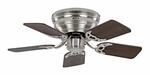 CASAFAN Flacher Deckenventilator mit Zugkette Classic Flat III Chrom Geb&uuml;rstet 75