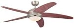 WESTINGHOUSE Westinghouse Deckenventilator Bendan Zinn mit Licht und Fernbedienung
