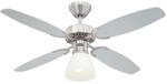 WESTINGHOUSE Westinghouse Deckenventilator Capitol Stahl 105 cm mit Beleuchtung und