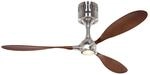 CASAFAN Deckenventilator mit Beleuchtung und Fernbedienung Helico Paddel Chrom -