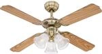 WESTINGHOUSE Deckenventilator Princess Trio 105 cm Messing Antik mit Beleuchtung und