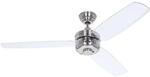 CASAFAN Deckenventilator mit Fernbedienung Night Flight 132 cm Chrom Geb&uuml;rstet...