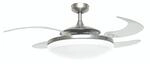 BEACON Deckenventilator mit Beleuchtung und Fernbedienung Fanaway EVO 2 Endure Chrom
