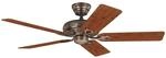 HUNTER FANS Deckenventilator Savoy 132 cm Bernstein Bronze mit Zugkette