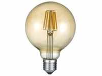 Trio LED-Leuchtmittel E27 Globeform 6 W Warmweiß 660 lm 13,6 x 9,5 cm (H x Ø)